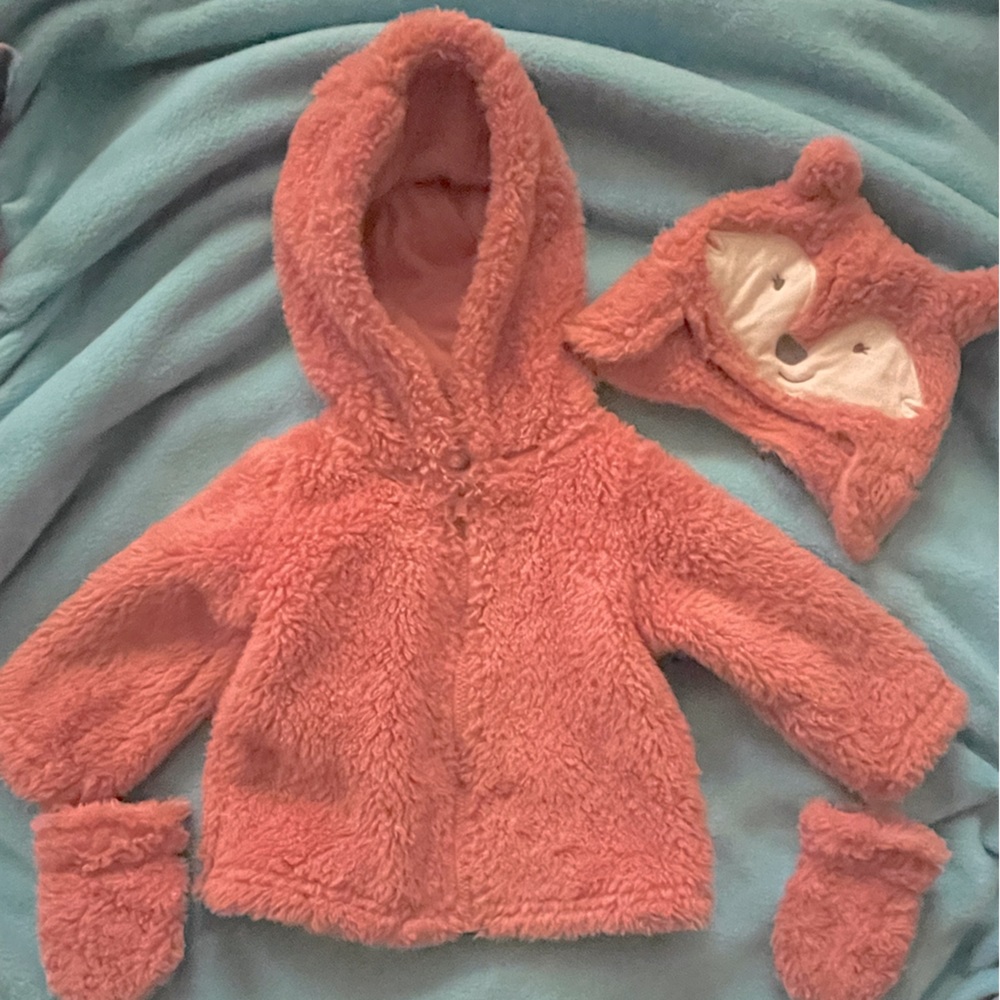 Match Sherpa jacket set from Carter’s